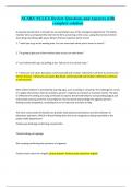 NCSBN NCLEX Review Questions and Answers with complete solution