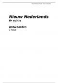 Antwoorden Nieuw Nederlands Havo 3 editie 6