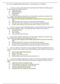 ATI RN COMPREHENSIVE PREICTOR B 1 180 QUESTIONS AN ANSWERS