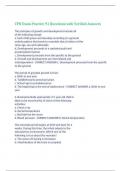 CPN Exam Practice 91 Questions with Verified Answers&comma;100&percnt; CORRECT