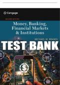 Test Bank For Money, Banking, Financial Markets & Institutions - 2nd - 2021 All Chapters - 9781337902724