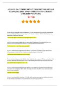 ATI VATI PN COMPREHENSIVE PREDICTOR RETAKE EXAM 2023-2024 150 QUESTIONS AND CORRECT &lpar;VERIFIED ANSWERS&rpar;