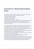 Test bank Complete Varcarolis' Foundations of Psychiatric-Mental Health Nursing A Clinical 9th Edition Questions and Answers (A+ GRADED 100% VERIFIED)