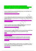 ATI RN CAPSTONE PROCTORED COMPREHENSIVE ASSESSMENT TEST B&period;2023&sol;2024 LATEST EDITION WITH 100&percnt; ACCURATE ANSWERS&period; An A&plus; SCORE GUIDE SOLUTION