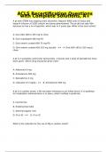 ACLS Recertification Questions with Complete Solutions&comma; A&plus;