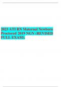 2023ATIRNMaternalNewborn Proctored 2019 NGN (REVISED FULLEXAM).
