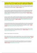 Fundamentals ATI Proctored Exam Study Guide Test 202questions and answers all answers 100&percnt;correctly verified 2024 GRADED A&plus;