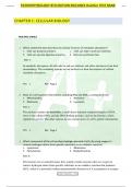 PATHOPHYSIOLOGY 8TH EDITION MCCANCE Huether TEST BANK CHAPTER 1&colon; CELLULAR BIOLOGY MULTIPLE CHOICE
