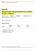 Psyc 140 Module 8 Exam - Requires Respondus LockDownBrowser &plus; Webcam Psyc 140 Module 8 Exam - Requires Respondus LockDown Browser &plus; Webcam