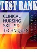 Clinical Nursing Skills and Techniques 10th Edition by Perry. Potter, Ostendorf & Lapl Test Bank