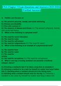 CNA Chapter 3 Exam Questions and Answers 
