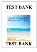 TEST BANK Health Promotion throughout the Life Span 8th Edition by Carole Lium Edelman