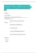 SOC 1301 Exam 1 Chapters 1-4 Questions And Answers Attained Grade A&plus; Assured Satisfaction Answers 100&percnt;Correct&sol;Certified Download To Pass