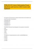 PMK-EE E5 Career Information Exam Questions and Answers 2024 &lpar;Latest and Updated&rpar;