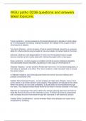 WGU patho D236 questions and answers latest topscore&period;