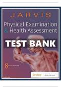 Exam (elaborations) Physical  And Health Assessment 8th Ed 601 (601)  Physical Examination and Health Assessment  2024 Reviewed