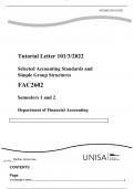 Accounting Standards and  Simple Group Structures  Financial Accounting 