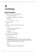GPhC Pre-registration Exam - Complete Cardiology Revision Guide (high weighted) 