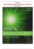 Dental Radiography Principles and Techniques, 5th Edition Test Bank By Joen Iannucci, Laura Howerton |Chapter 1 – 35, Latest-2024|