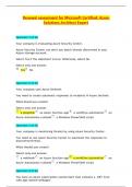 Renewal assessment for Microsoft Certified&colon; Azure Solutions Architect Expert