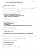 NR 328 PEDIATRIC NURSING UNIT 9 ALTERATIONS IN MOBILITY QUESTIONS WITH VERIFIED ANSWERS