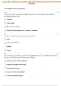 NR 328 PEDIATRIC NURSING CMS EXAM PRACTICE QUESTIONS WITH VERIFIED ANSWERS