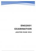ENG2601 JAN/FEB EXAMINATION  2024