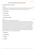  THE AMERICAN PROMISE 290-405 QUESTIONS WITH 100% CORRECT ANSWERS| GRADED A+