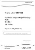 Foundations in Applied English Language Studies ENG1502