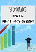Grade 12_Economics [Paper 1  : Macro Economics ] Summary