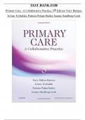 TEST BANK for  Primary Care A Collaborative Practice 5th Edition by Terry Buttaro| ALL 250 CHAPTERS | Complete Questions and Answers A+
