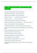 Galen NUR 210 Exam 1 Questions and Answers