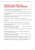 S-56 Test - Part 1 Roles and Responsibilities &vert; Latest 2024&sol;2025