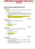NR 507 Midterm Exam 2 &ndash; Questions and Answers &lpar;Graded A&rpar;