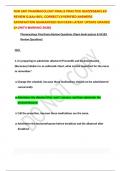 NUR 2407 PHARMACOLOGY FINALS PRACTICE QUIZZES&NCLEX REVIEW Q &As100&percnt;&comma; CORRECTLY&sol;VERIFIED ANSWERS  SATISFACTION GUARANTEED SUCCESS LATEST UPDATE GRADED A&plus;&period;&lbrack;WITH MARKING SKIM&rsqb; 