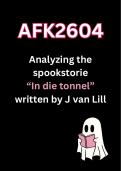 AFK2604 - SUMMARY OF "IN DIE TONNEL" spookstorie for essay 