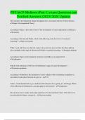 PSY 6635 Midterm &lpar;Part 1&rpar; exam Questions and Verified Answers &lpar;2023&sol; 2024 Update&rpar;