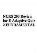NURS 203 Final Exam Questions With Answers Latest 2024 (GRADED)