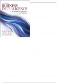 Business Intelligence A Managerial Perspective On Analytics 3rd Ed By Dursun Delen - Test Bank