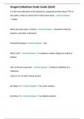 Oregon Esthetician Study Guide &lpar;2024&rpar;