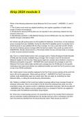 AHIP 2024 Module 3 Exam Questions and Answers &lpar;Verified by Expert&rpar;