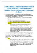 RN MATERNAL NEWBORN PROCTORED EXAM  WITH NGN TESTS 