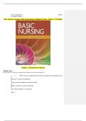 Basic Nursing Concepts, Skills & Reasoning 1st Edition