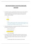 [HESI V1'V2,V3]HESI V1 FINAL EXAM V1 REAL EXAM WITH ACTUAL QUESTIONS AND ANSWERS