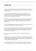FCFN 101  Question and answers  correctly solved 2023&sol;2024