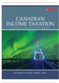Solution manual for Canadian Income Taxation 2022 2023 25th Edition by William Buckwold&comma; Joan Kitunen&comma; Matthew Roman