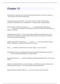 Chapter 13 Question and answers 100&percnt; correct 2023&sol;2024