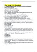 Med Surg&colon; UTI - TestBank