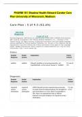 &Tab;PHARM 101 Shadow Health Edward Carater Care Plan University of Wisconsin&comma; Madison