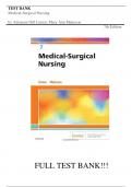 Test Bank for Medical-Surgical Nursing, 7th Edition by Adrianne Dill Linton, Mary Ann Matteson||ISBN NO:10,0323554598||ISBN NO:13,978-0323554596||All Chapter 1-63||Complete Guide A+
